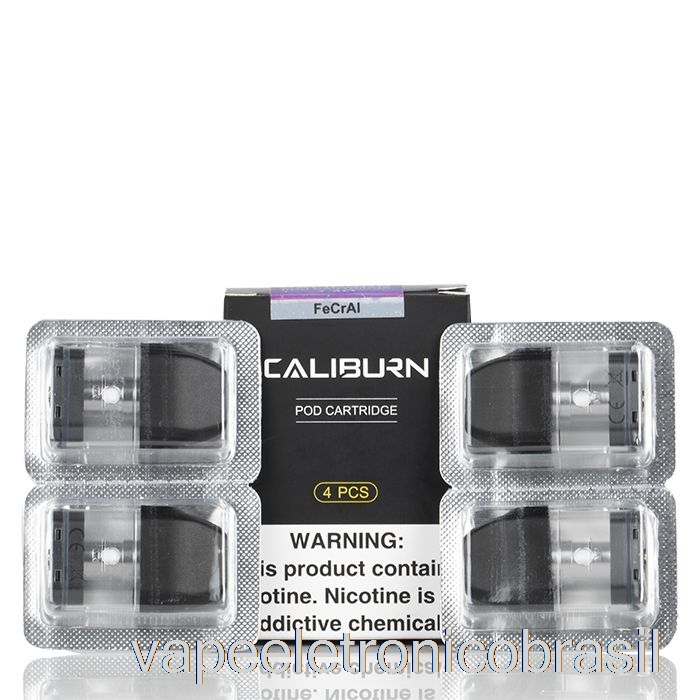 Vape Eletrônico Uwell Caliburn Pods De Substituição 1.4ohm Caliburn Pods